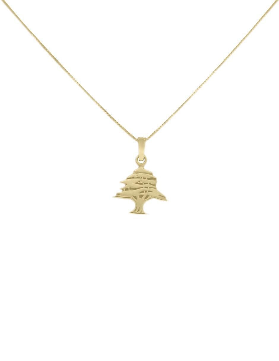 Colgante Y Dije de pino arl de oro 14 K 3
