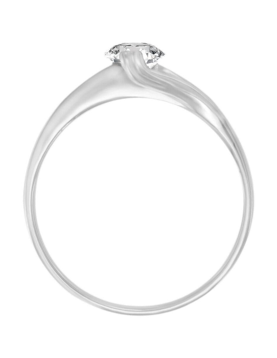 Solitario de oro 14 k Amadis diamante 2