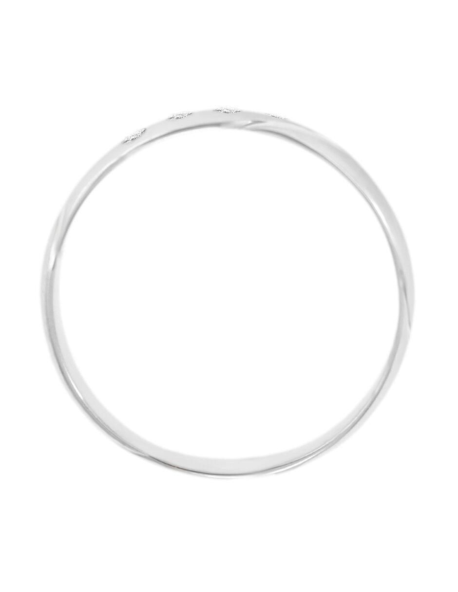 Argolla de oro 14 k Meriko diamante 2