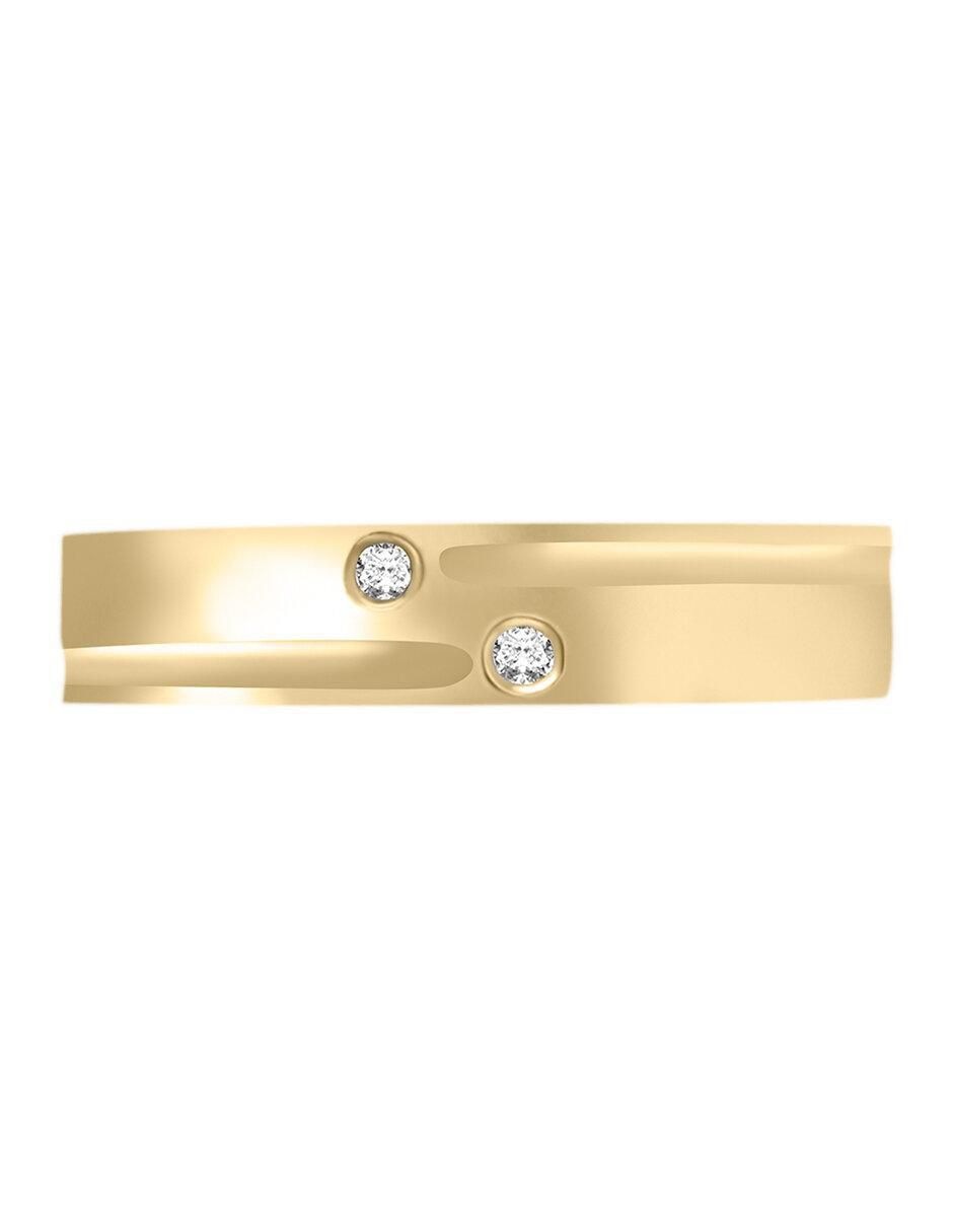 Argolla de oro 14 k Artemisa diamante