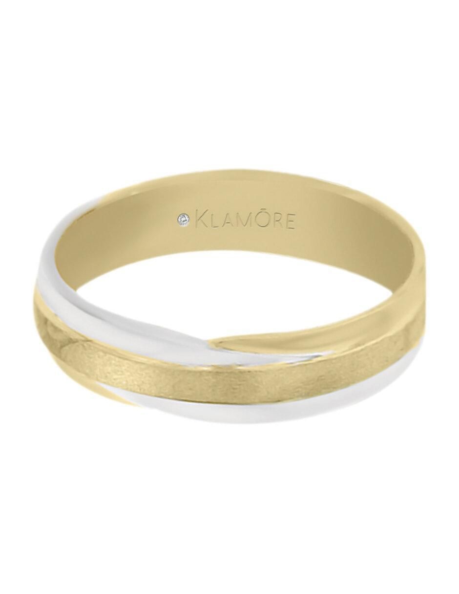 Argolla de oro 14 k Monica