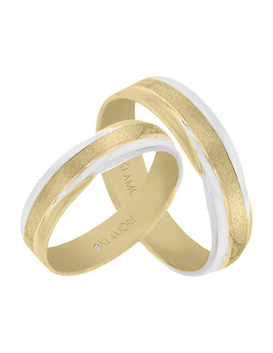 Argolla de oro 14 k Monica 3