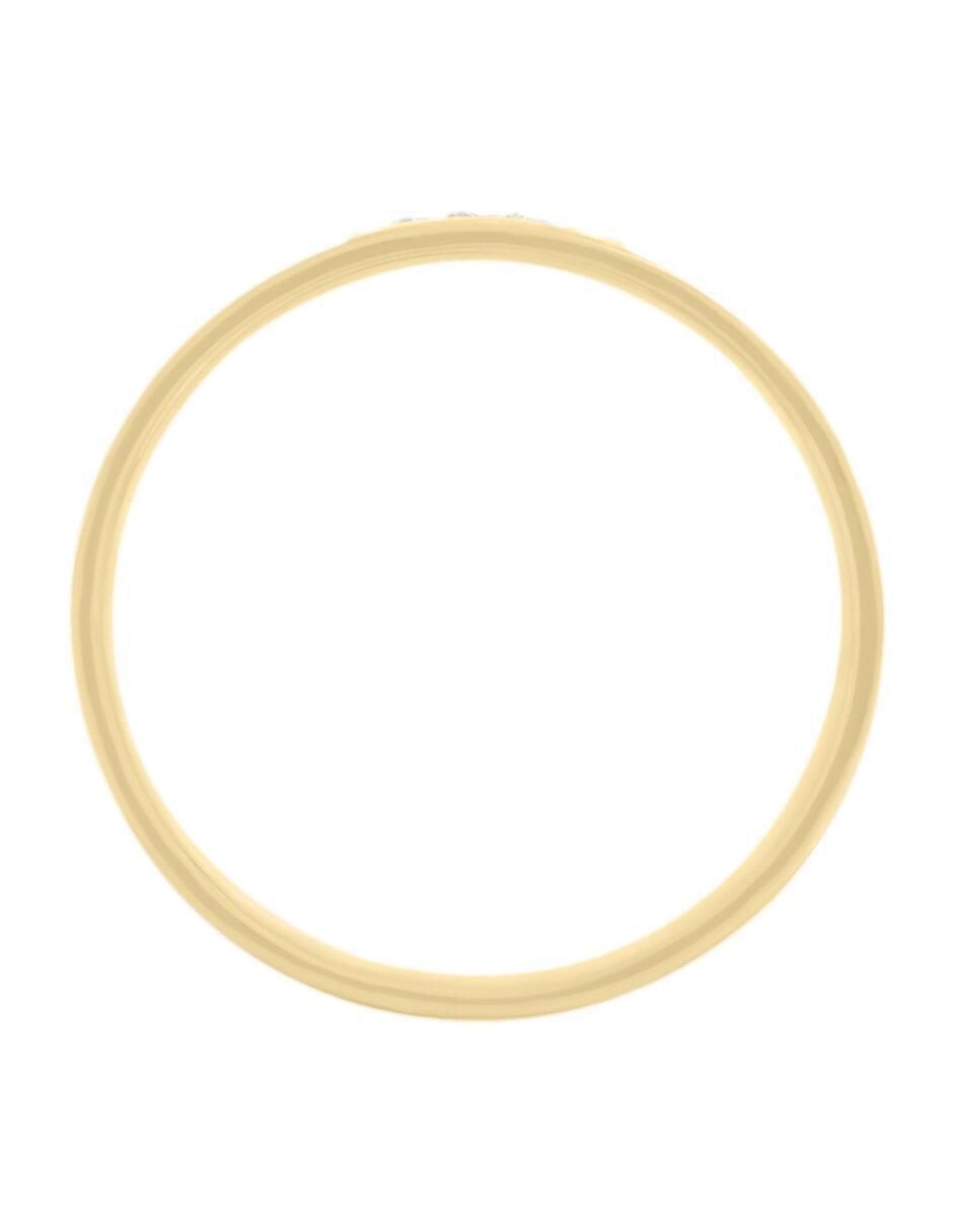 Argolla "de" oro 14 k klamore diamante