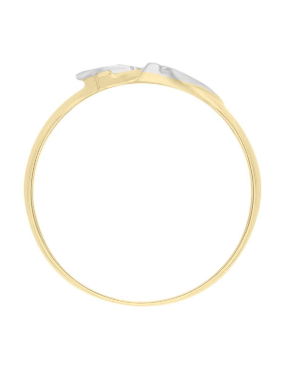 Argolla "de" oro 14 k klamore diamante