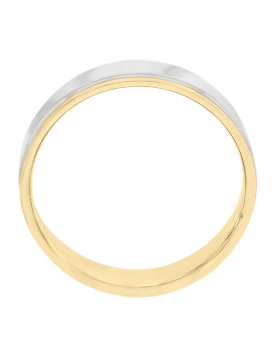 Argolla "de" oro 14 k klamore sin gema