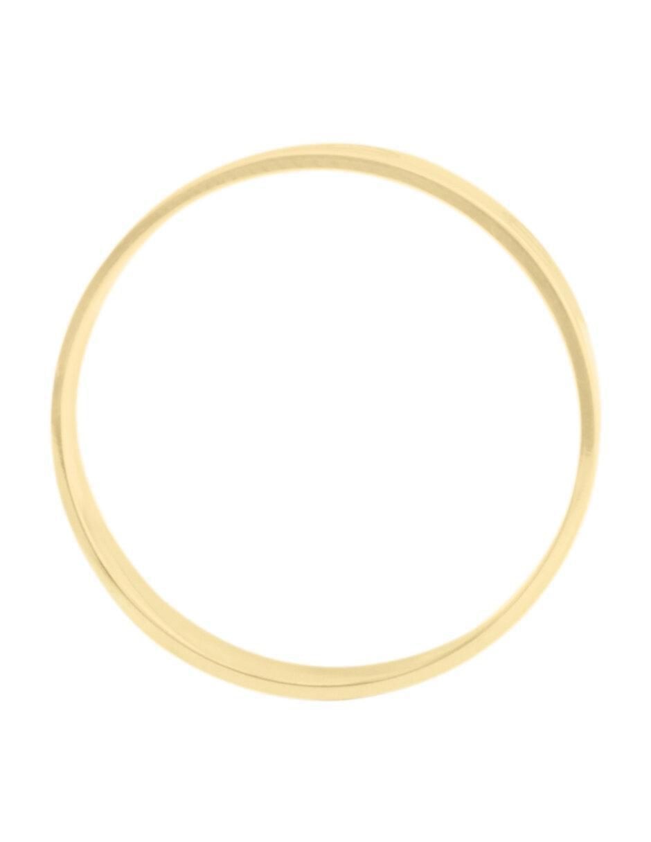 Argolla "de" oro 14 k klamore sin gema