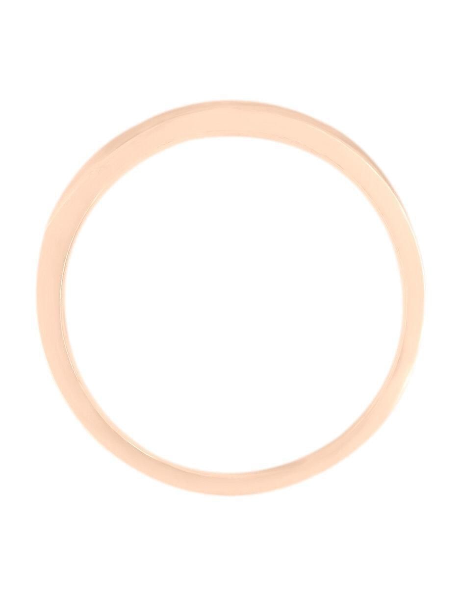 Argolla de oro 14 k Steely diamante 2
