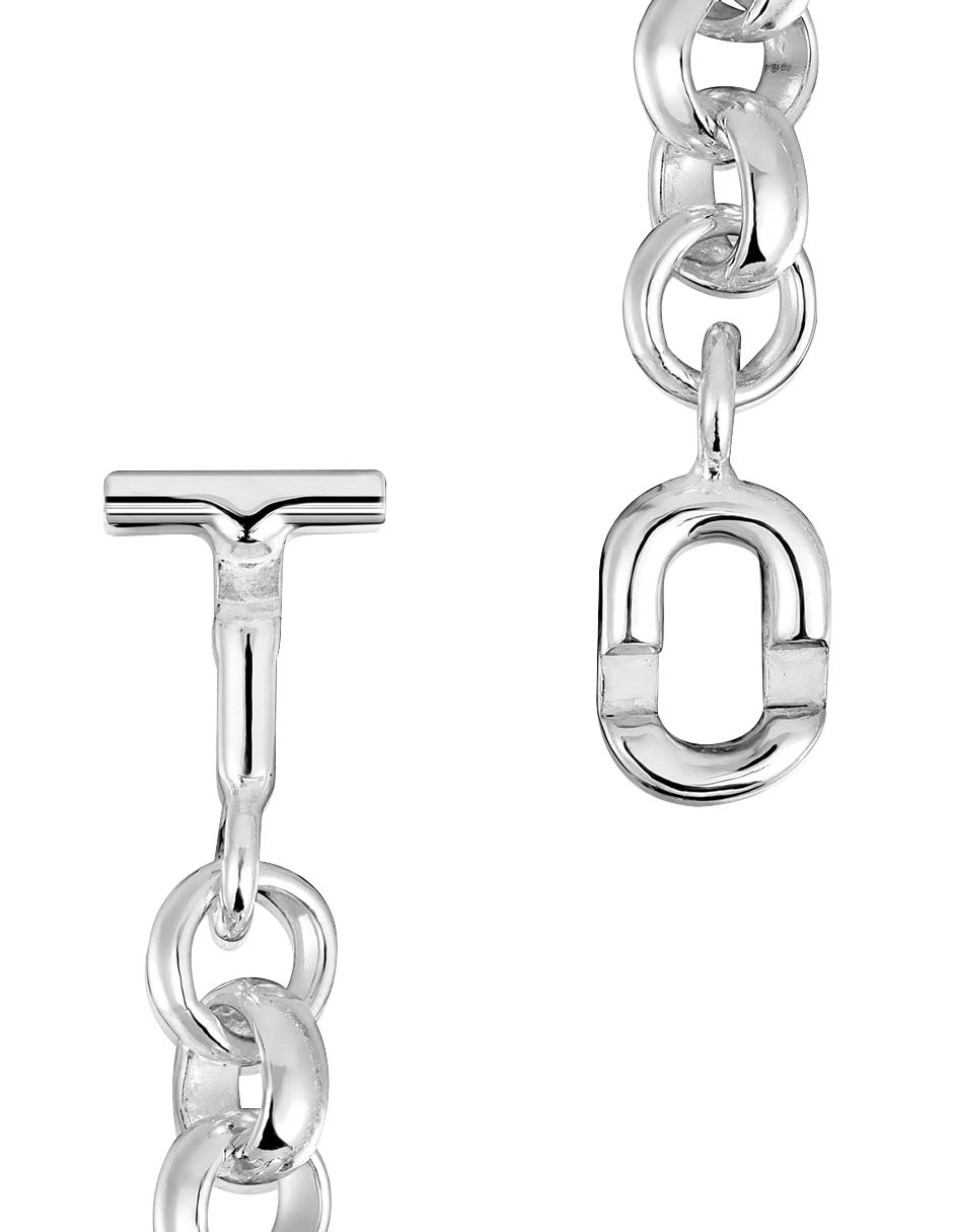 Collar Manifesto de plata P 925 4