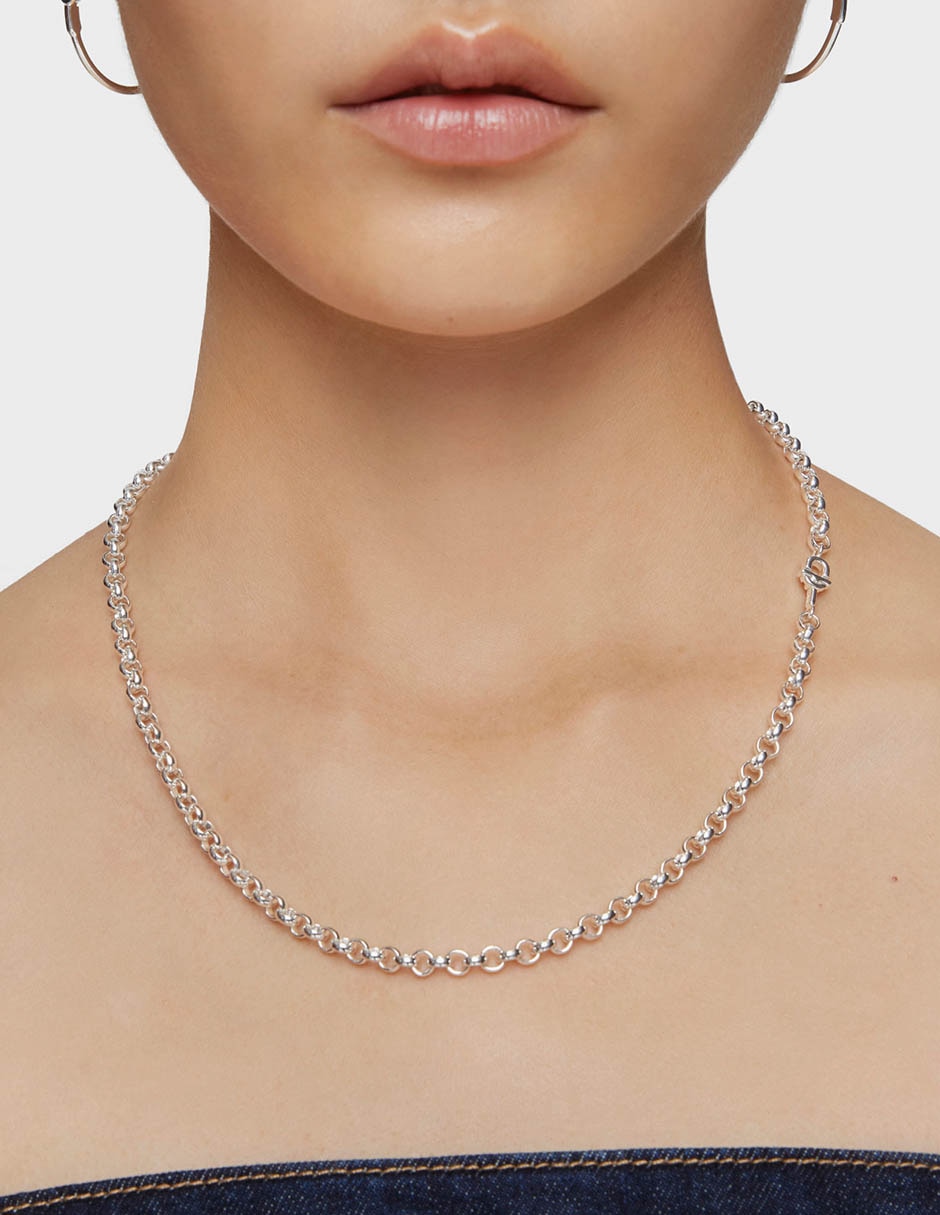 Collar Manifesto de plata P 925 7