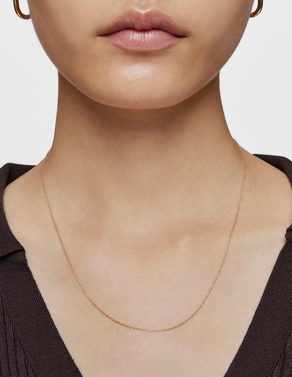 Collar de oro amarillo 18 K 6