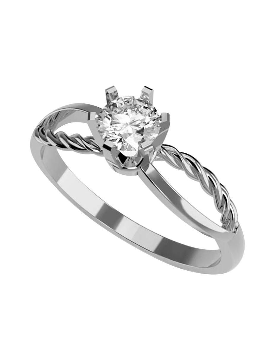 Anillo de compromiso de oro 10 k 1