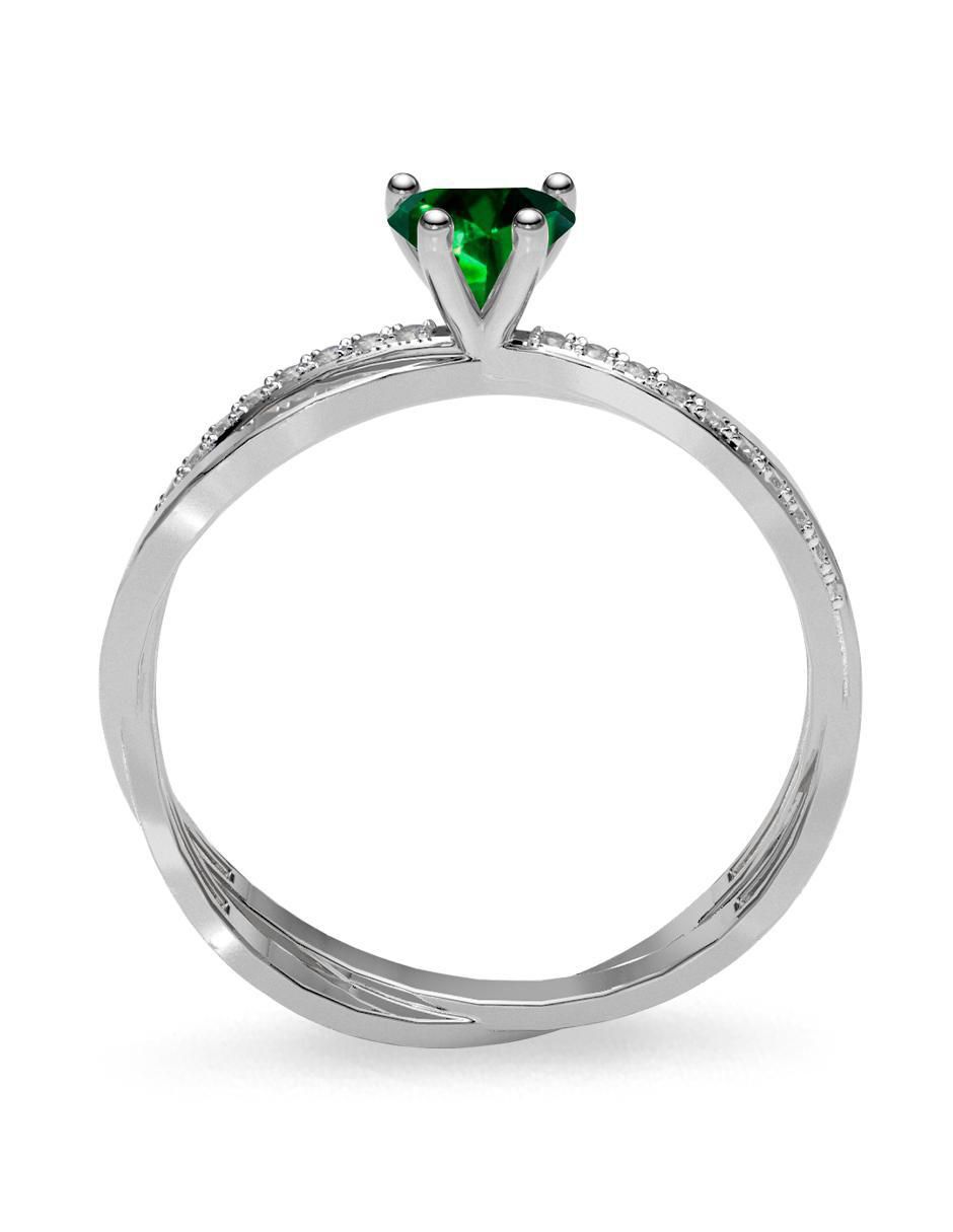 Anillo de compromiso 14 k 3