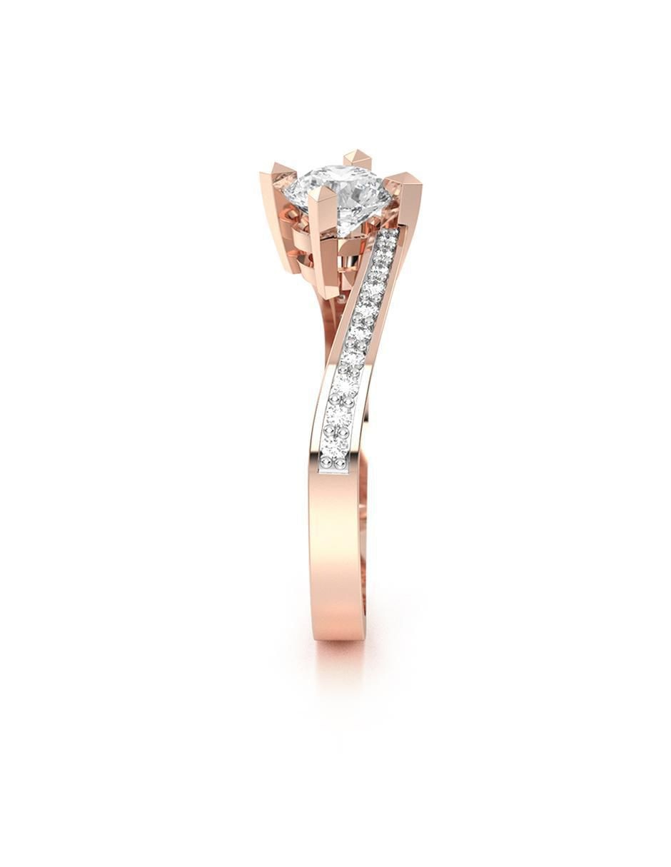 Anillo de compromiso 14 k 2