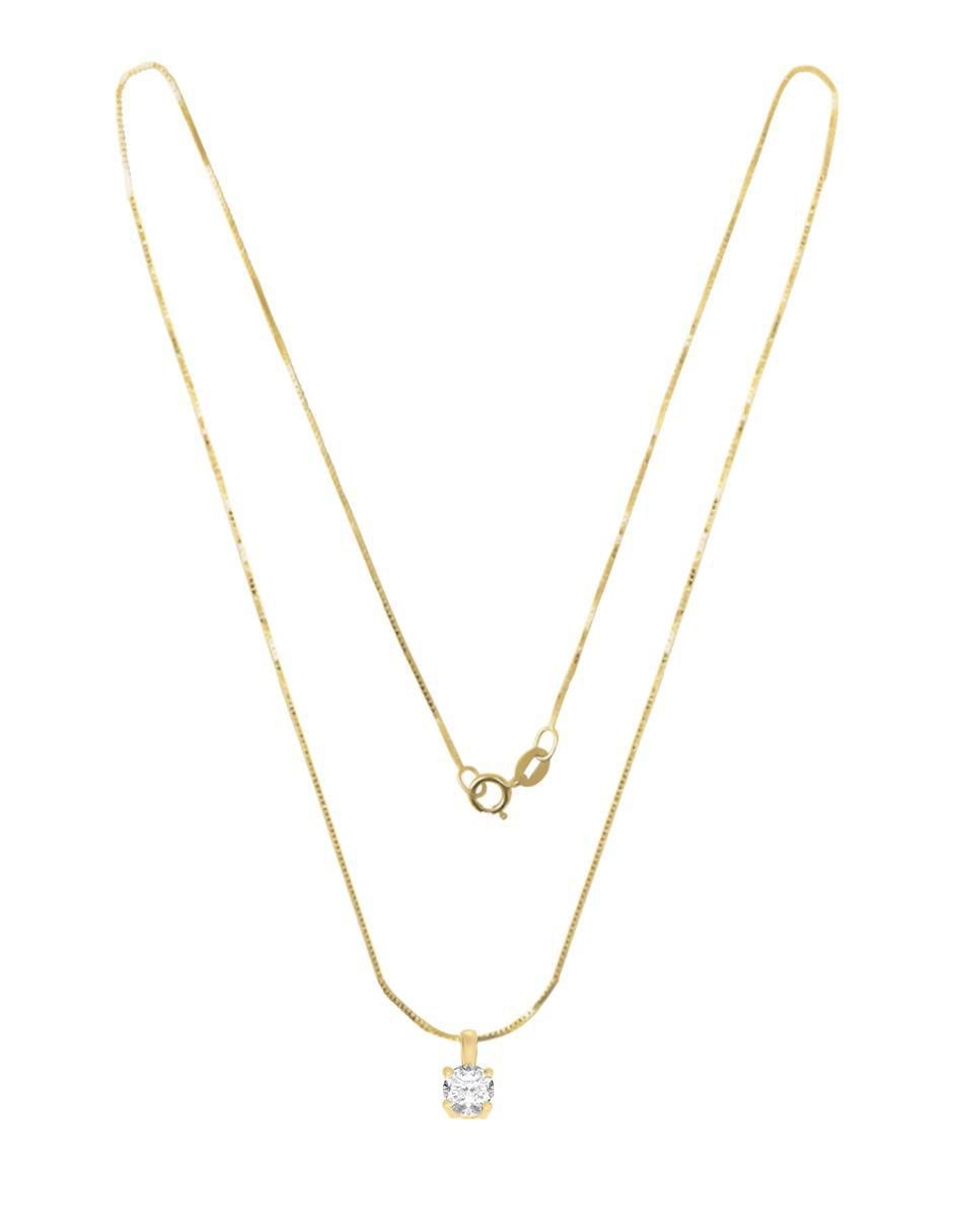 Colgante y dije "de" redonda fianelli marissa sin temática "de" oro 14 k diamante