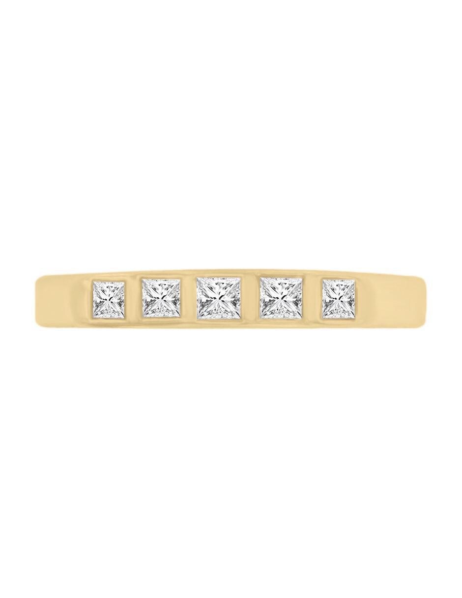 Churumbela de oro 14 k Amina diamante