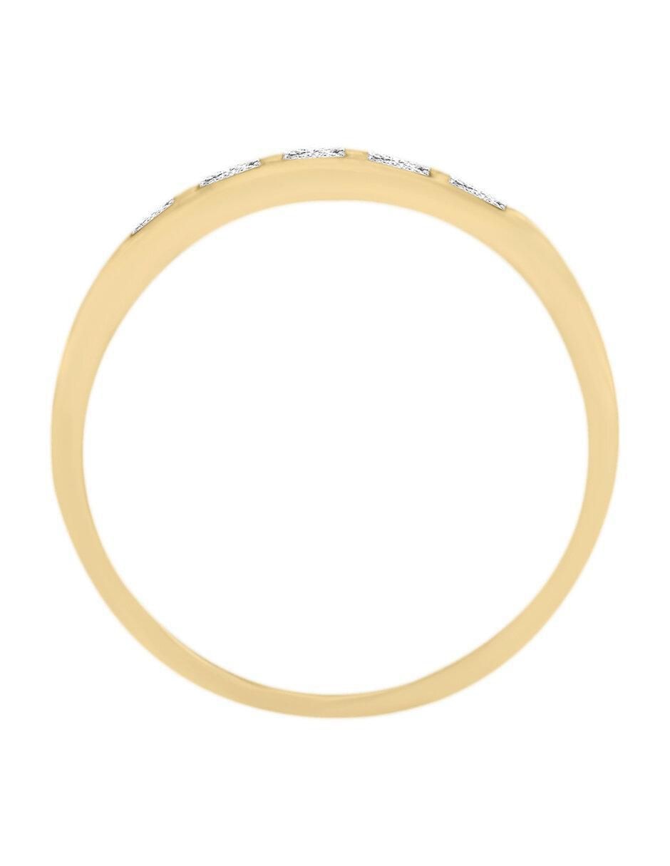 Chumbela "de" oro 14 k klamore diamante