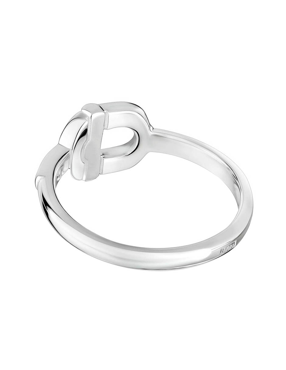 Anillo Manifesto P 925 de plata brillante 3