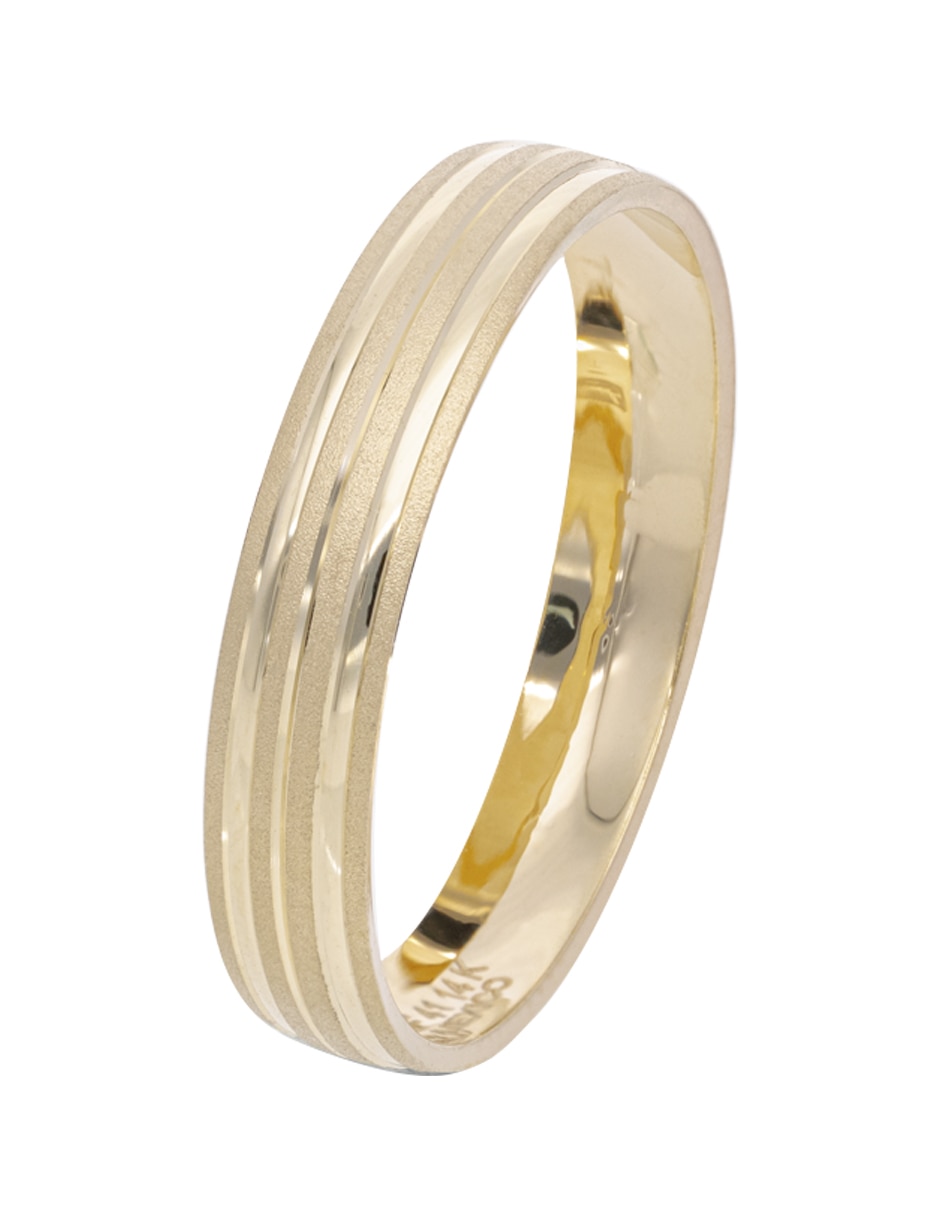 Argolla de oro 14 k 3