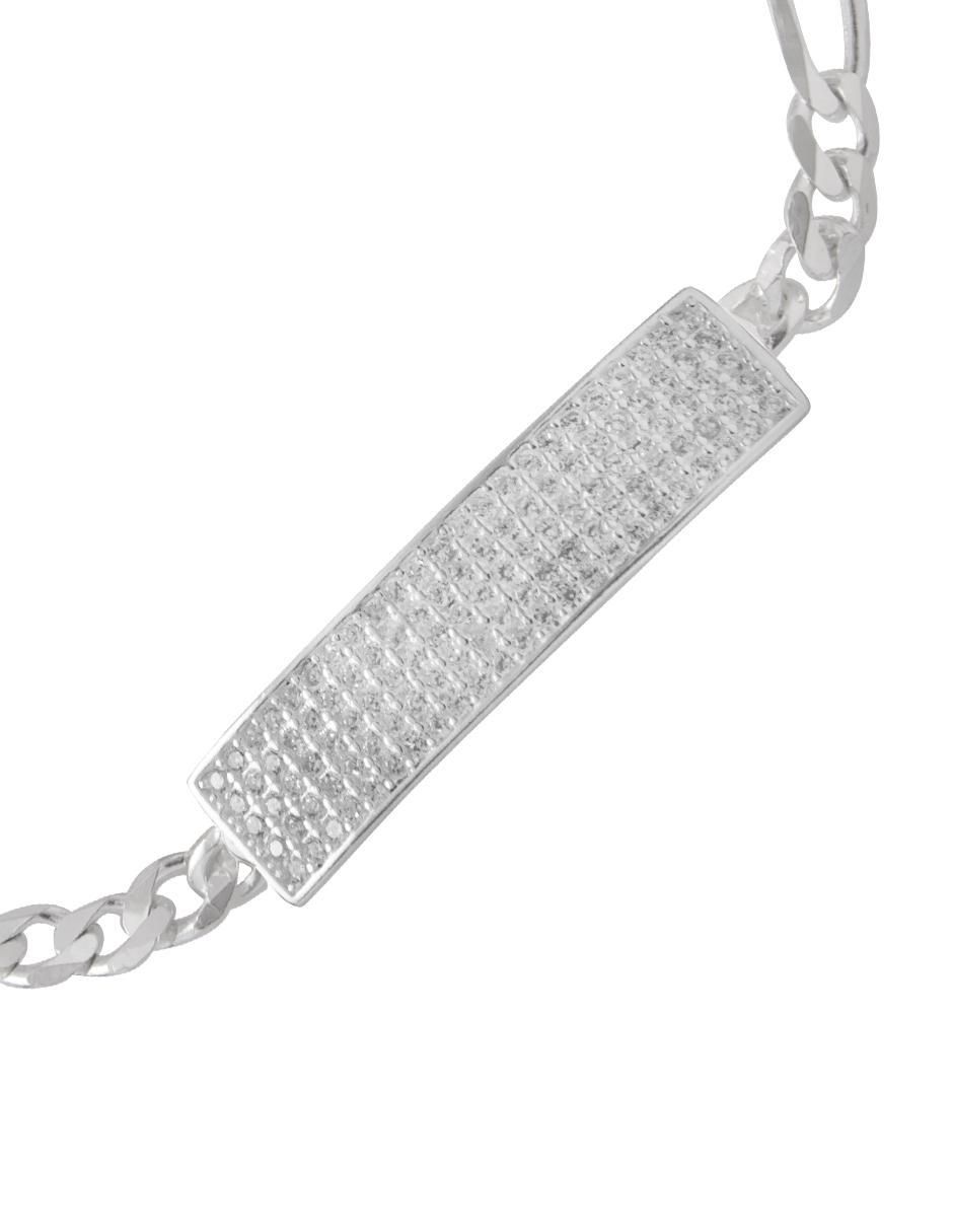 Pulsera de plata con zirconia p 925 2