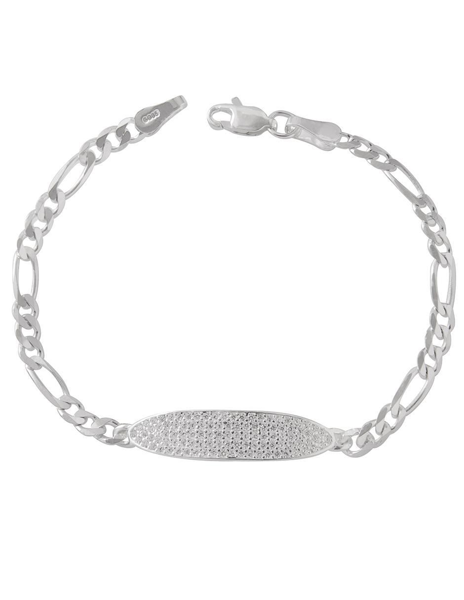Pulsera de plata con zirconia p 925 Pulsera de plata con zirconia p 925