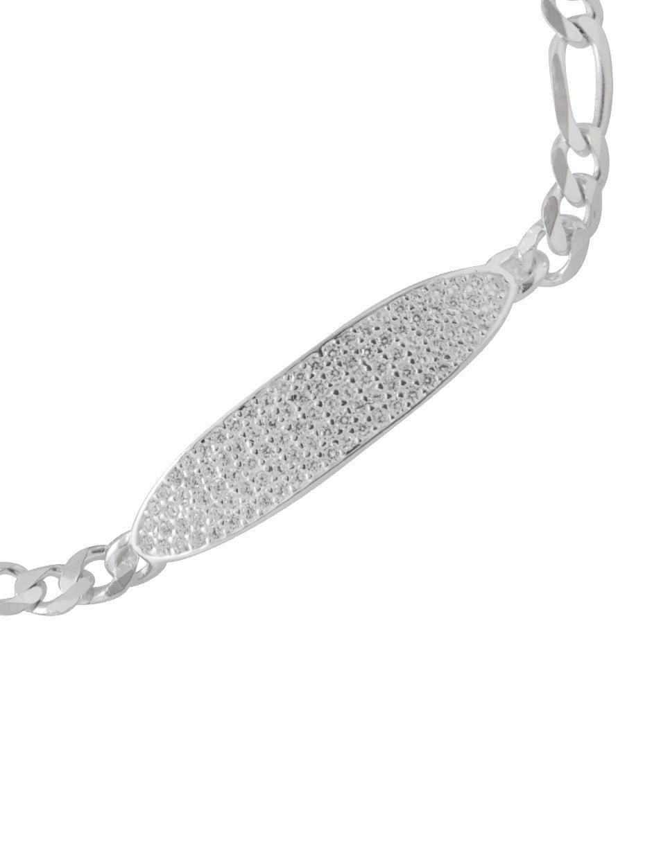 Pulsera de plata con zirconia p 925 2