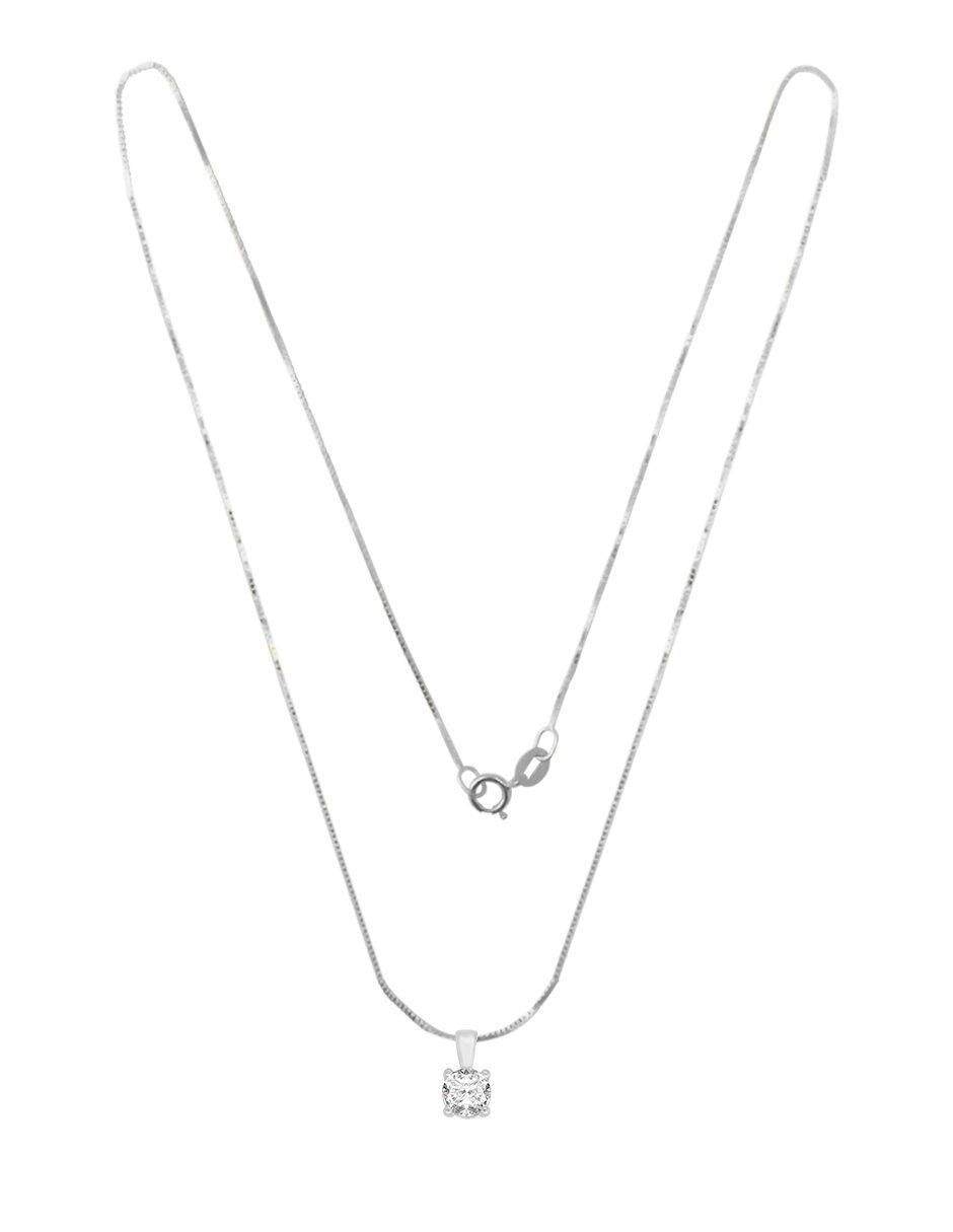 Colgante Y Dije marissa de oro blanco 14 K