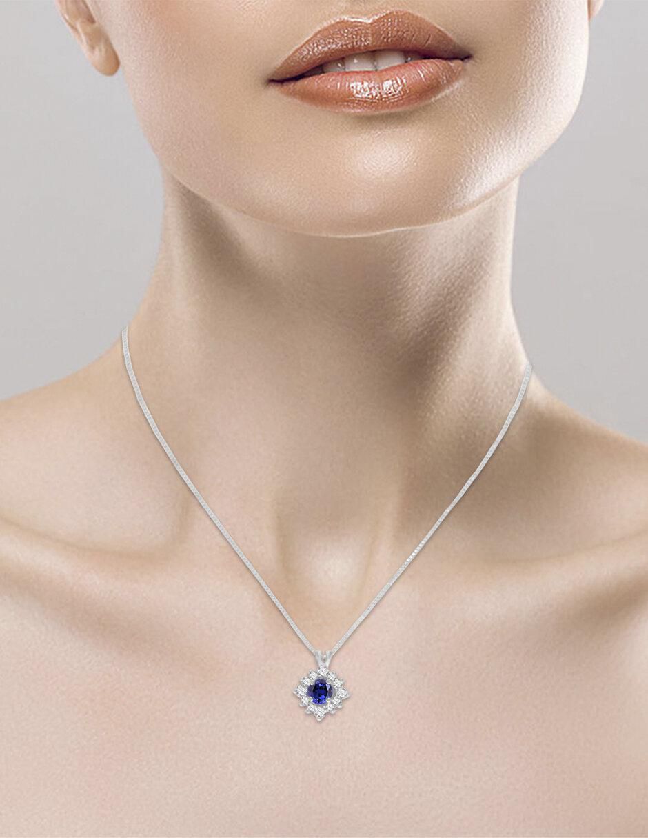 Colgante Y Dije de estrella moni de oro blanco 14 K 3