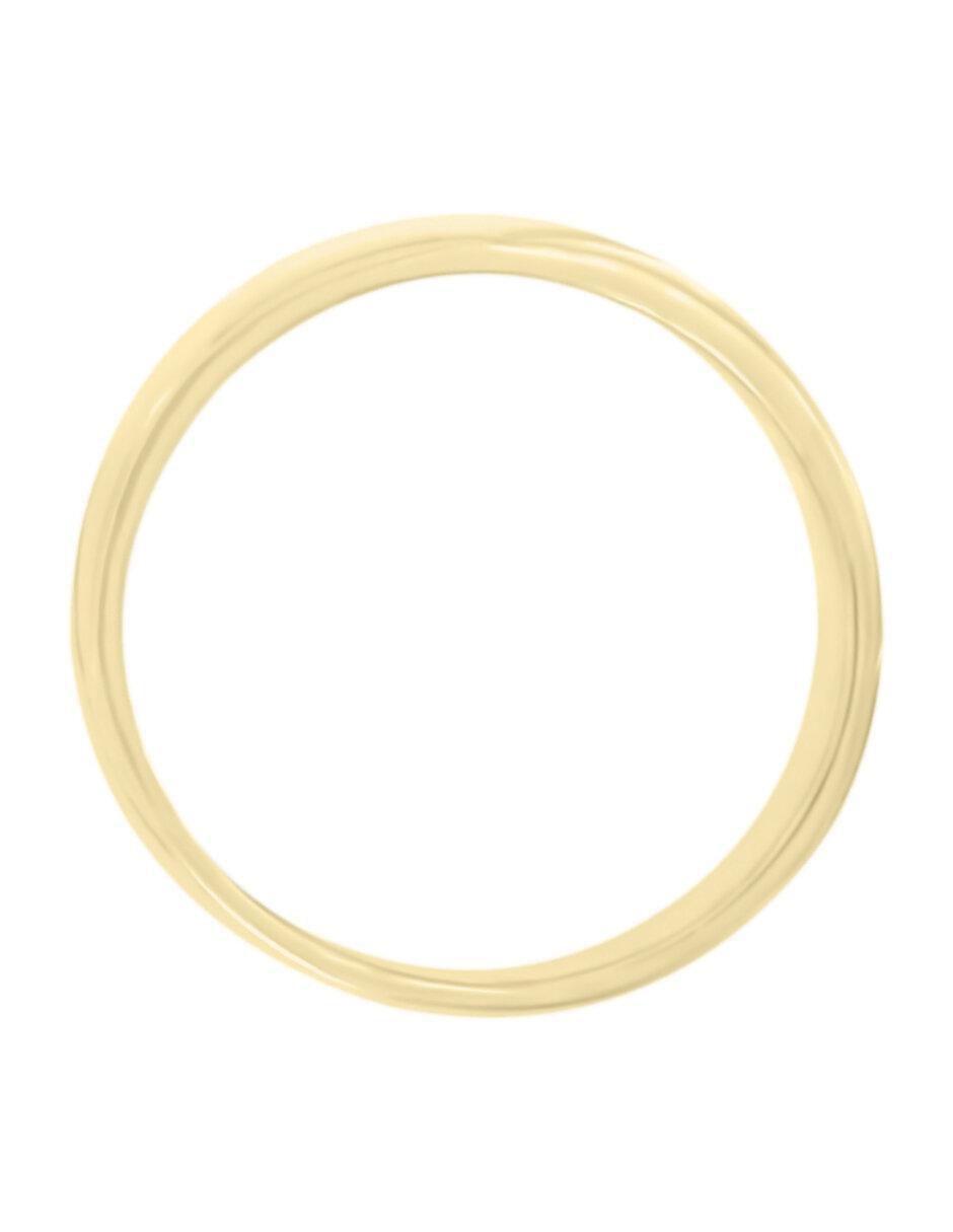 Argolla "de" oro 14 k klamore sin gema