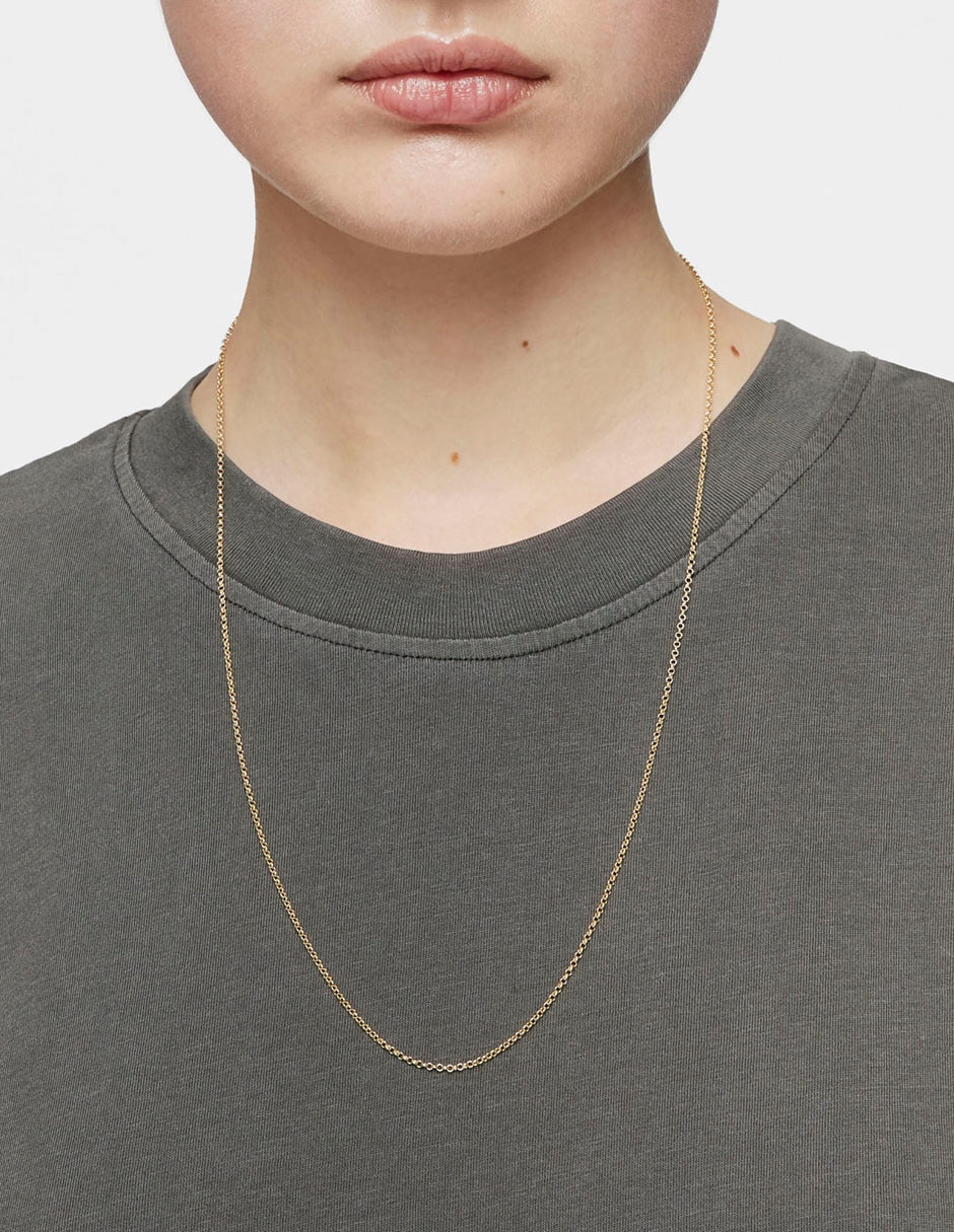 Collar de oro amarillo 18 K 5