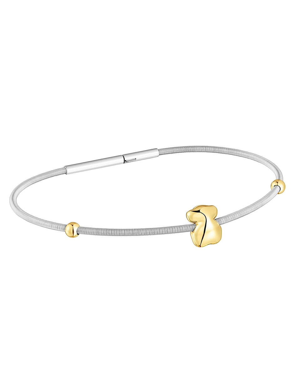 Esclava Mesh Pulsera Esterilla Tous Anillo Mesh De Plata TOUS