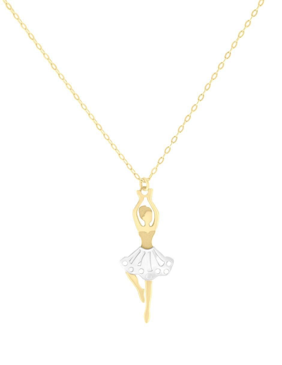 Colgante Y Dije de bailarina sylvie de oro 14 K Colgante Y Dije de bailarina sylvie de oro 14 K