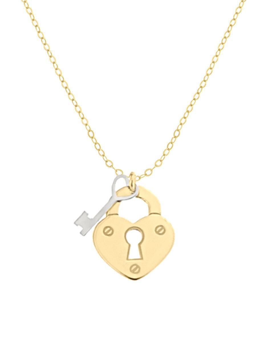 Colgante Y Dije de corazón gani de oro 14 K