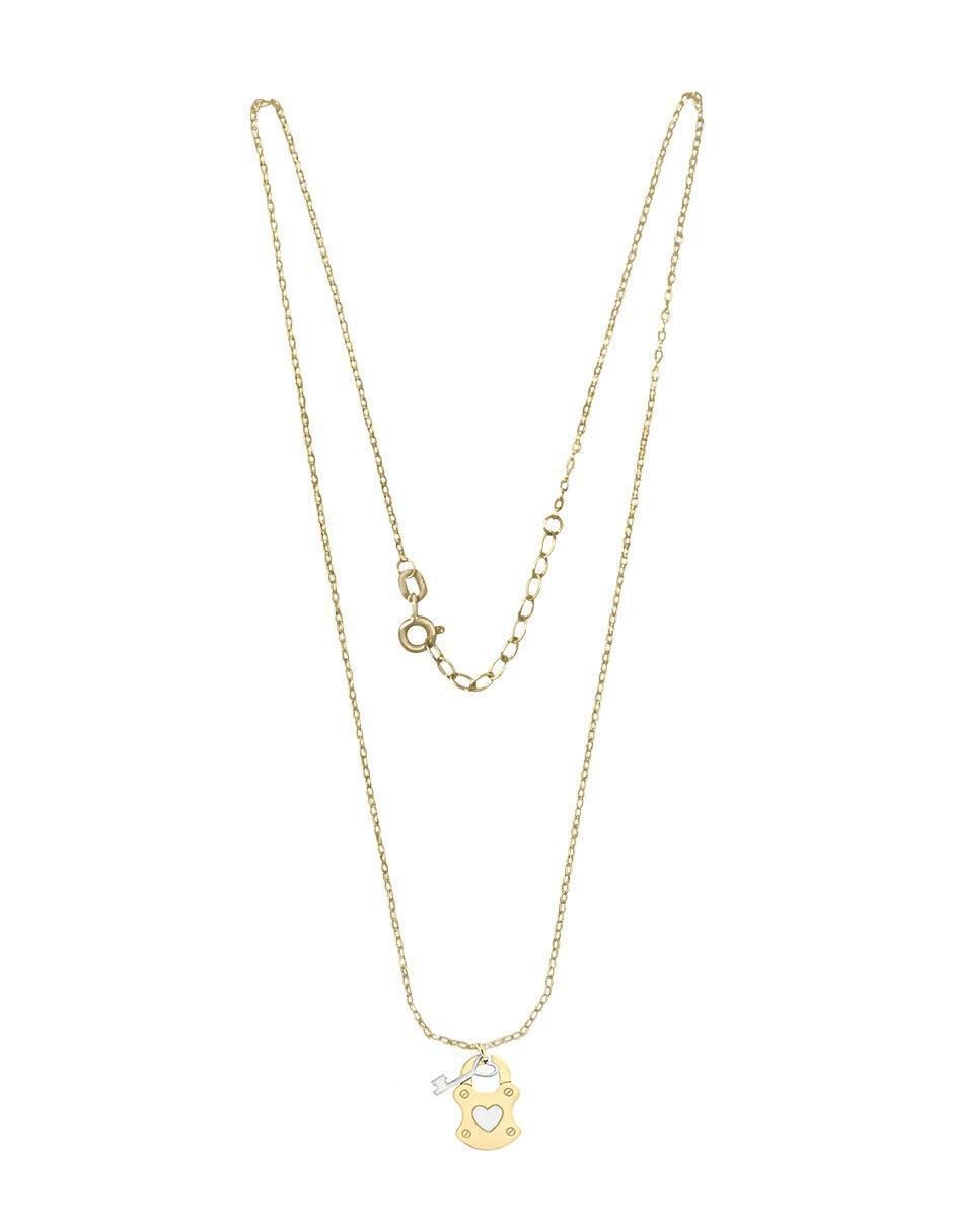 Colgante Y Dije de corazón kadna de oro 14 K 2
