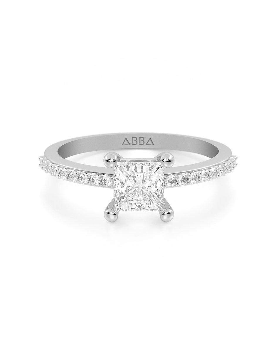 Anillo de compromiso de oro 14 k Anillo de compromiso de oro 14 k