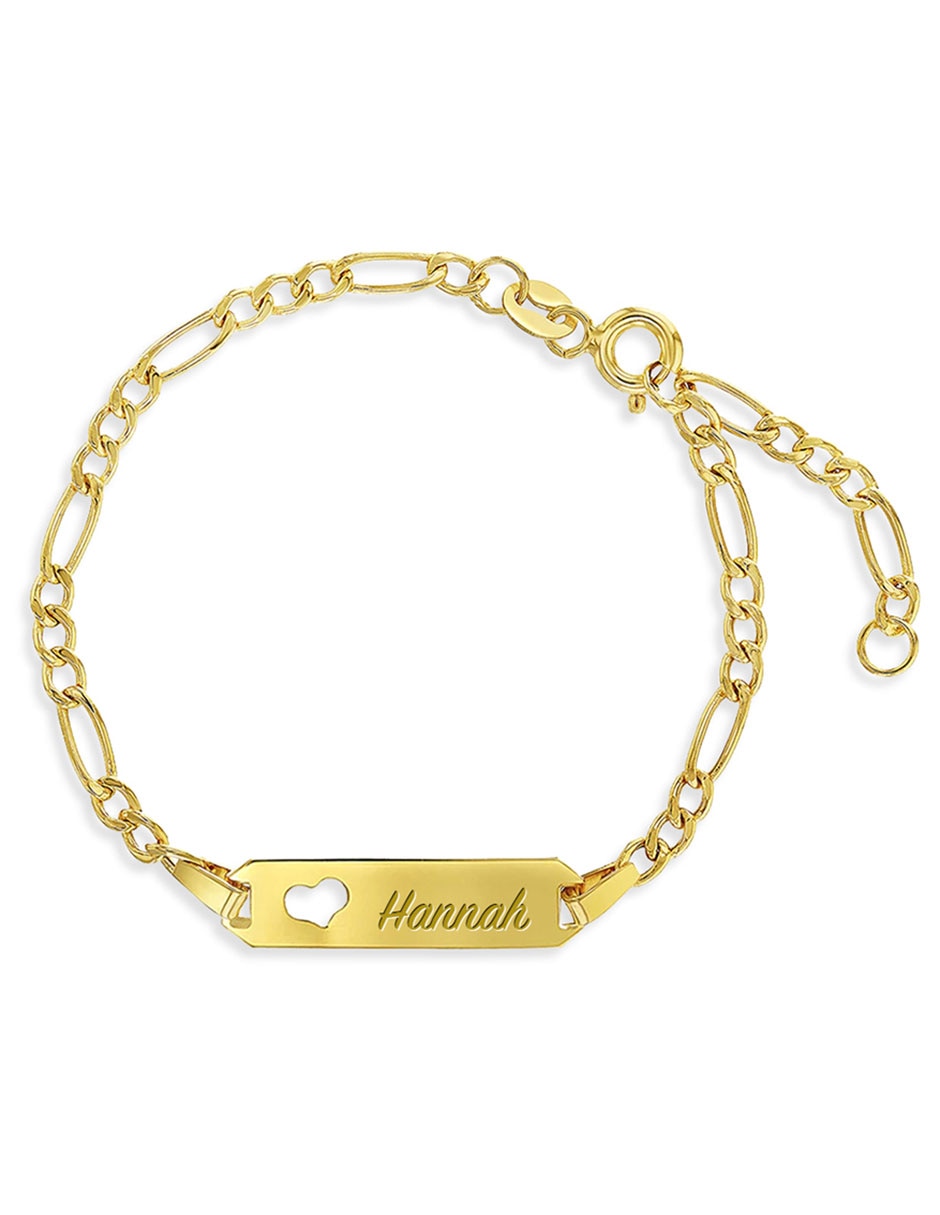 Pulsera de oro amarillo 14 k