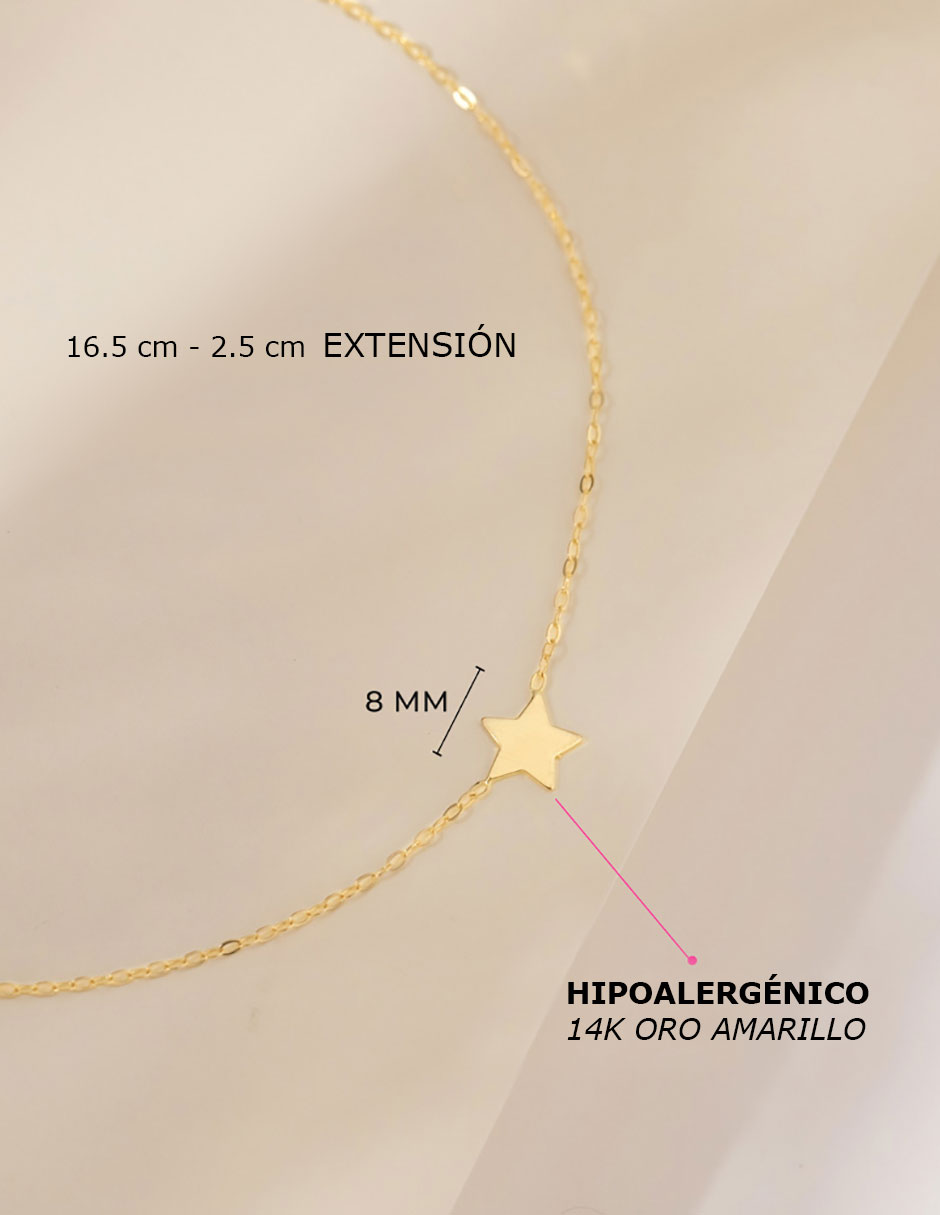 Pulsera de oro amarillo 14 k 4