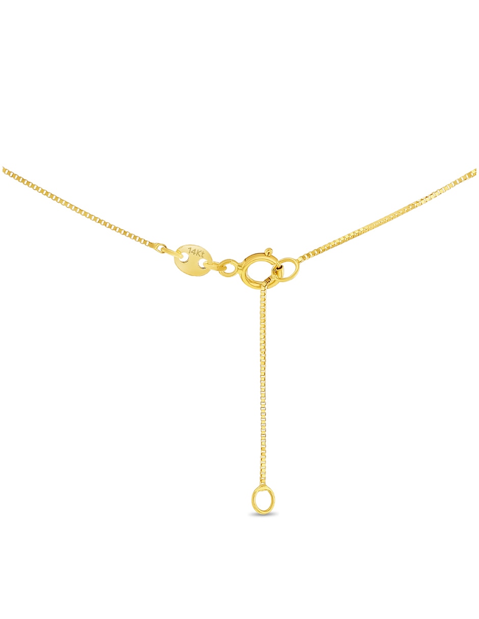 Collar de oro amarillo 14 K 2