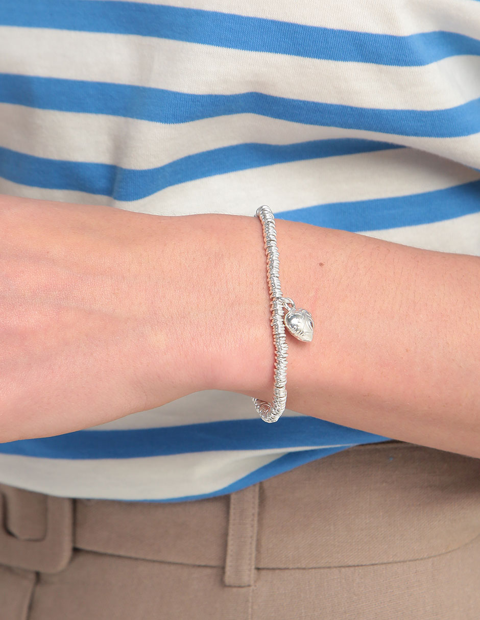 Pulsera de plata P 925 con acabado pulido 3