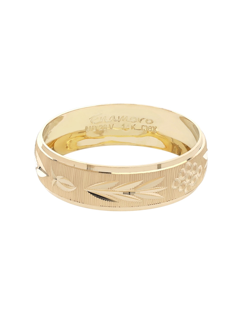 Argolla de oro 14 k