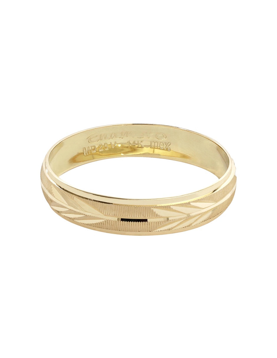 Argolla de oro 14 k