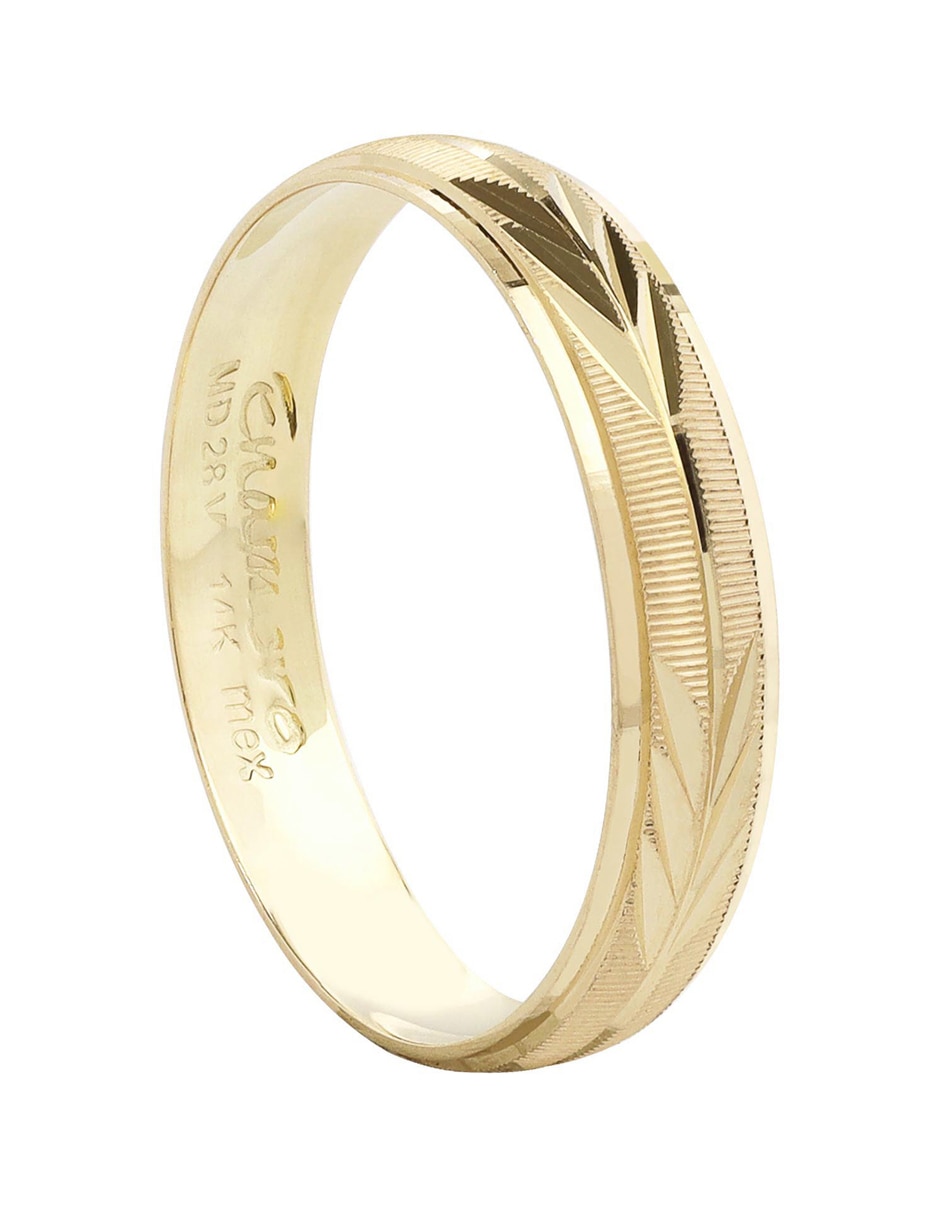 Argolla de oro 14 k 3