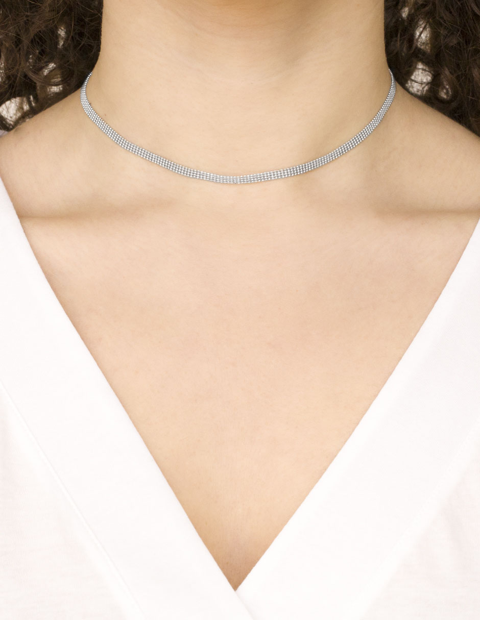 Collar de plata P 925