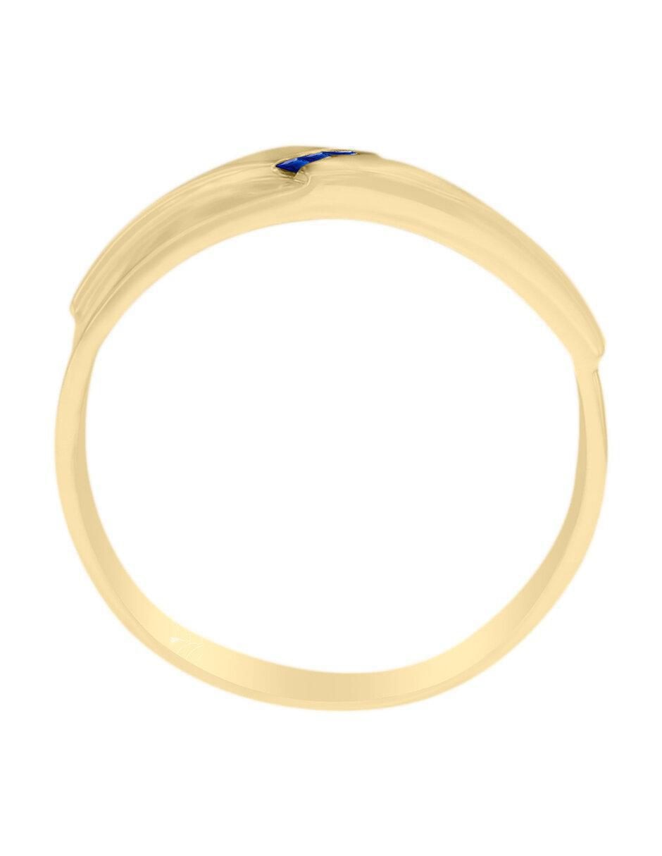 Anillo fascinare Adalia 14 k de oro zafiro