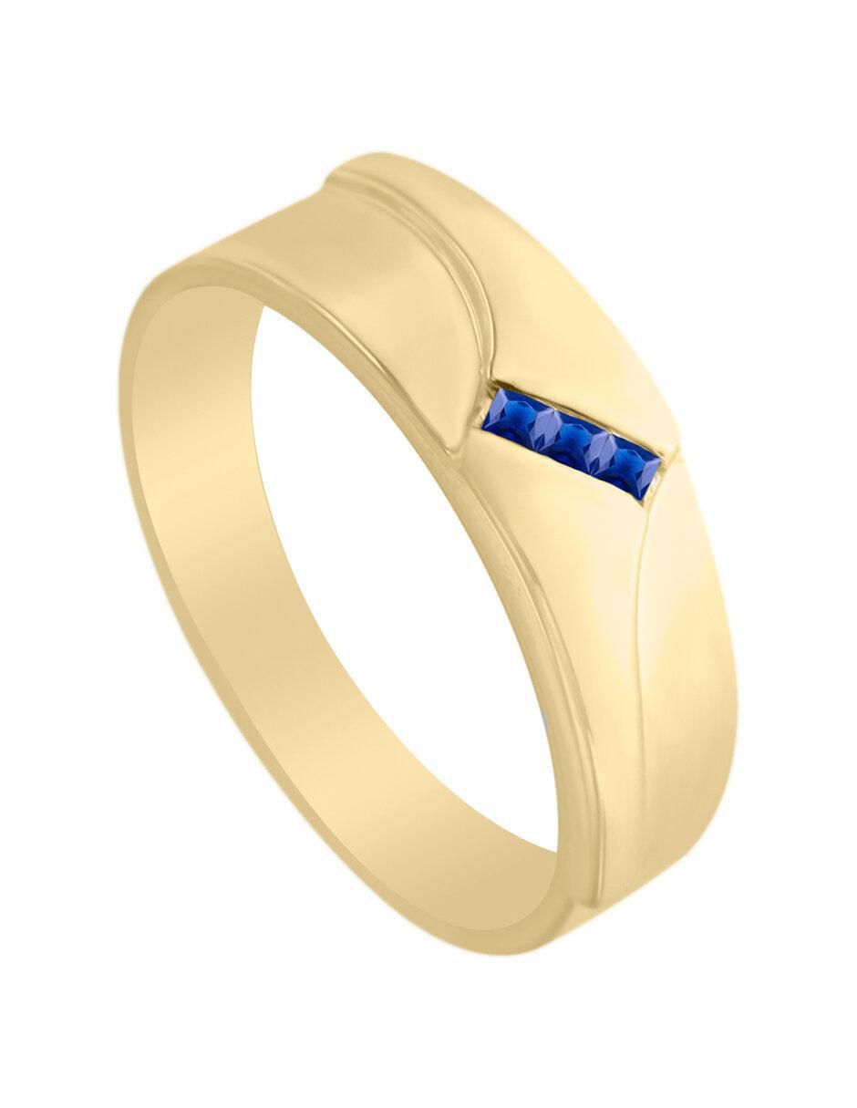 Anillo fascinare Adalia 14 k de oro zafiro