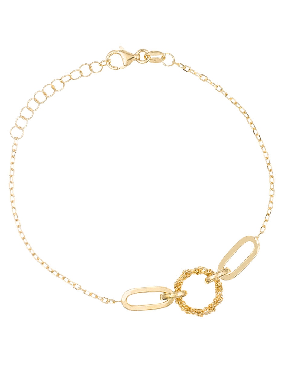 Pulsera de plata P 925 con acabado brillante