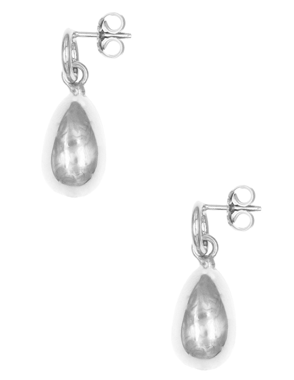 Aretes de gota de plata P 925 2