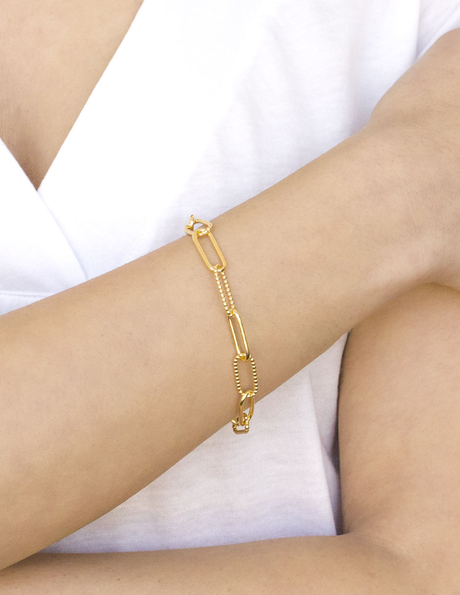Pulsera de plata P 925 con acabado brillante 3