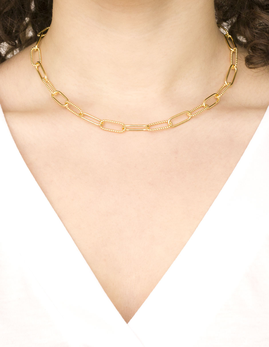Collar de eslabones de plata P 925 3
