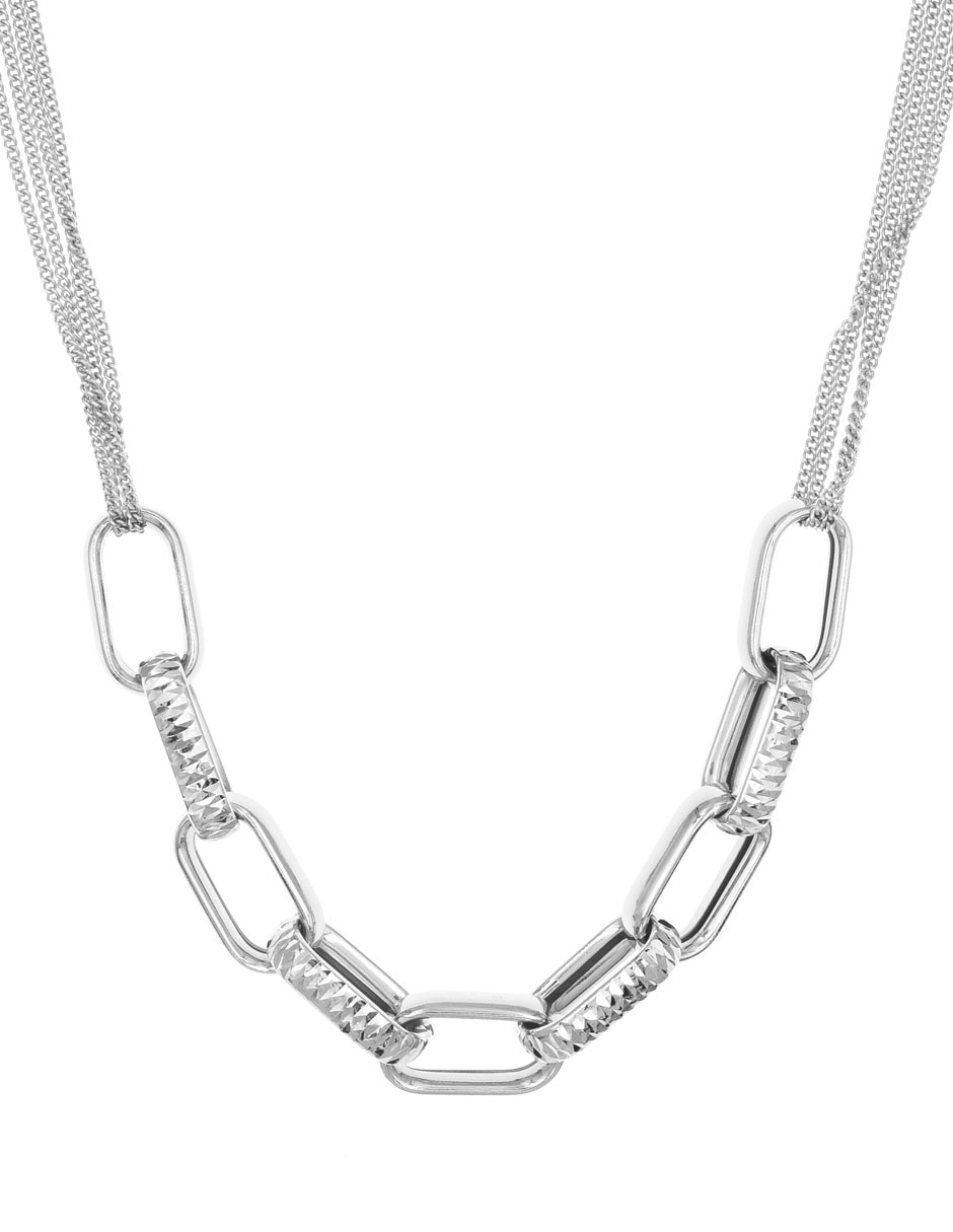 Collar de eslabones de plata P 925