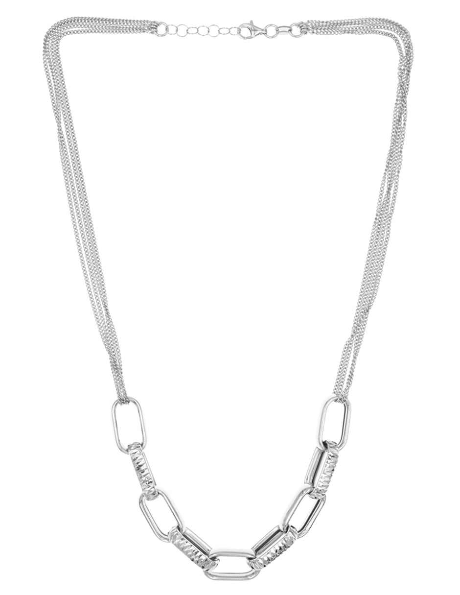 Collar de eslabones de plata P 925 2